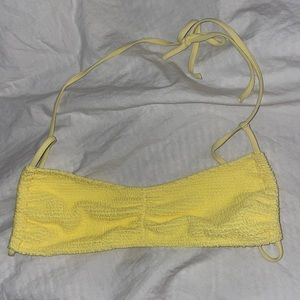 Pacsun Yellow Bikini top (LA Hearts)